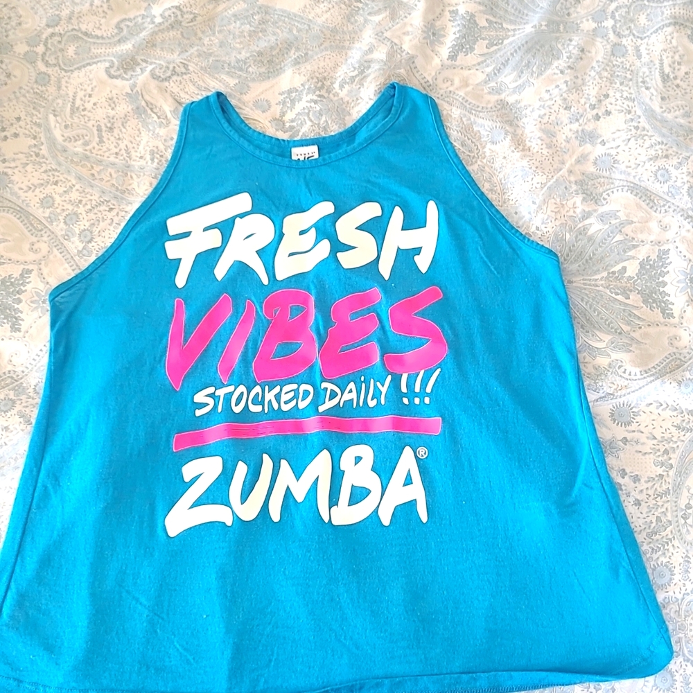 Zumba Wear Marvelous criss-cross tank